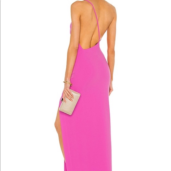 ⛓SOLD⛓ REPOSH Solace London Hot Pink Petch Dress - Picture 4 of 16